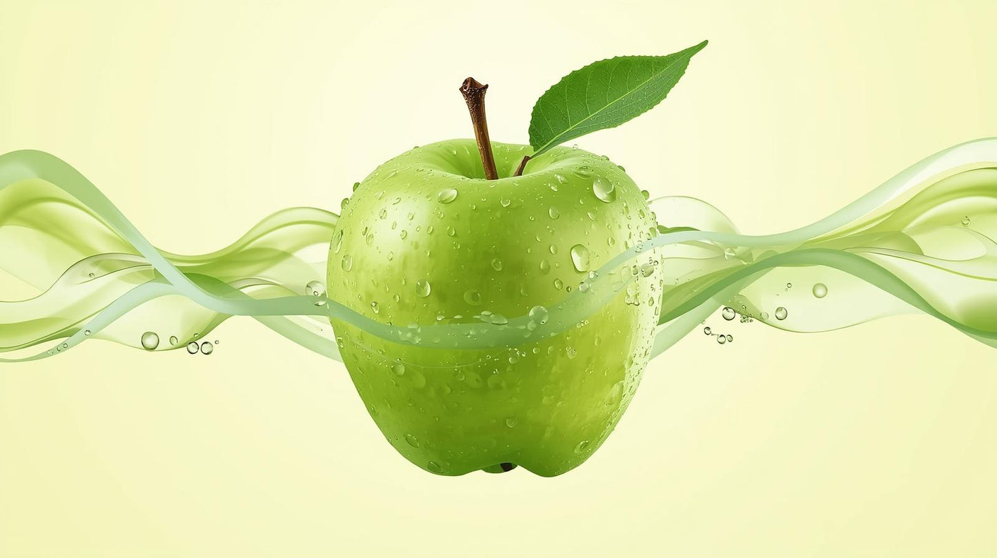 Three Lollies Preggie Pop Drops Natural Green Apple - 21 Pieces