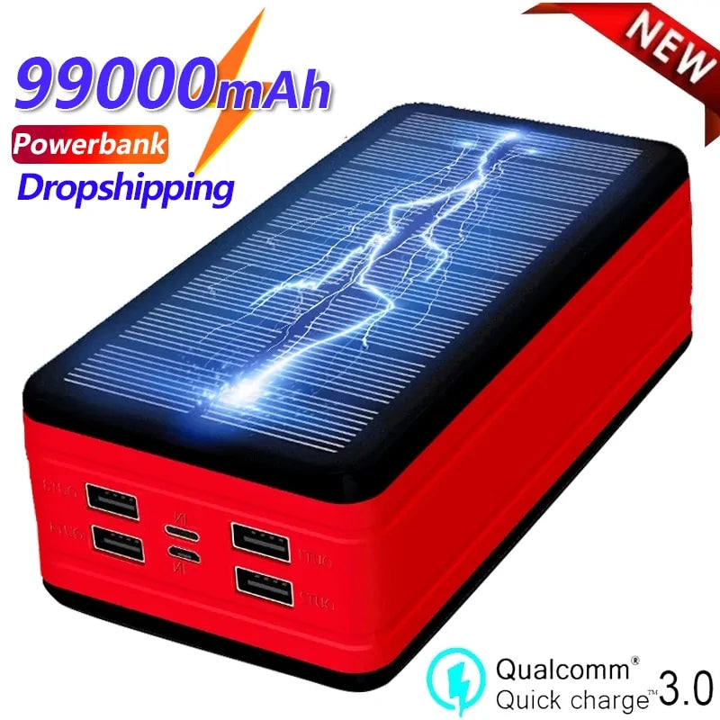 Solar Power Bank Portable Charger